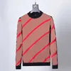 Erkek Kadın Tasarımcı Düğümlü Sweaters Paris Klasik Moda Sweater Sıradan Sokak Sporları Sweatershirts Erkekler İçin Sonbahar Kış Jumper Giyim M-3XL