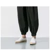 BOLUBAO Spring Men Loose Harem Pants Chinese Linen Overweight Sweatpants High Quality Casual Brand Oversize Trousers MaleLF20230824.