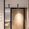 Siyah/Beyaz Uzun Tüp Tavan Gömülü LED Spot Lamba Açısı Döner Tavan Işığı 12W Mutfak Yatak Odası Resim TV Arka Plan HKD230825