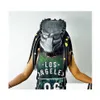 Maski imprezowe film Alien vs Predator Cosplay Mask Halloween Costume Akcesoria Props Lateks 220827 Drop dostawa dom ogrodowy Festi318c