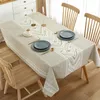 Table Cloth Lime Plaid PVC Desktop Household Rectangular Printed Tablet Is Simple Dining Table Cloth Fitted Tablecloth 24PRA102401 230824