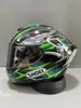 Motorcycle Helmets Full Face Helmet X14 Green Yanagawa5 Motocross Racing Motobike Riding Casco De Motocicleta