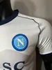 2023 2024 Napoli soccer jerseys player version MENS Naples 23 24 RASPADORI SIMEONE OSIMHEN KVARATSKHELIA MARADONA football shirts T home away third blue white black