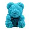 Decorative Flowers 25/40cm Rose Bear Artificial Teddy Creative Christmas Valentine's Day Gift Birthday Present For Wedding Party