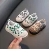 Turnschuhe Plaid Leinwand Schuhe für Mädchen Atmungsaktive 2023 Neue Low-top Frühling Herbst Kinder Mode Turnschuhe Weiche Casual Flache kinder Jungen L0825