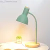 Kreative Holz Kunst Eisen LED Schlauch Klapp Nordic Schreibtisch Lampe Augenschutz Lesen Tisch Lampe Wohnzimmer Schlafzimmer Wohnkultur HKD230824