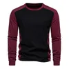 Men's T Shirts Fashion Spring And Summer Casual Long Sleeved Crew Neck Bulk Mens Heavy Cotton Running Clothes