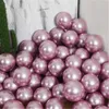 50 pz 5 pollici Palloncini in lattice metallizzato cromato Oro Argento Rotondi Palloncini in metallo Festa di compleanno Gonfiare Globos Decorazioni di nozze Forniture HKD230825 HKD230825