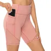Pantalons de Yoga taille haute pour femmes, courts, contrôle de l'abdomen, entraînement, course à pied, vêtements minimalistes à la mode, 2023