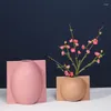 Vasi Nordic Morandi Vaso Ins Rotondo in Ceramica Soggiorno Tavolo da Pranzo Decorazione del Desktop Contenitore di Fiori Secchi Casa