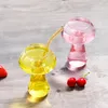 Wine Glasses 1Pcs Creative Mushroom Design 380Ml Glass Cup Cocktail Novelty Drink For KTV Bar Night Party