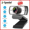 SPEDAL C920PRO 120 Wide Vinle Webcam 1080p Full HD med mikrofon USB -videokonferens som möter för bärbar dator MAC PC HKD230825