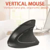 HKZA Wireless Mouse Vertical Gaming Mouse USB Computer Mice Ergonomic Desktop Upright Mouse 1600 DPI for PC Laptop Office Home HKD230825