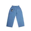 Heren Jeans 2023 Koreaanse Mode Print Y2k Mannen High Street Vintage Hip Hop Denim Broek Casual Rechte Wijde Pijpen voor 230825