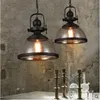Lâmpadas pendentes loft retro estilo industrial candelabro single-ended restaurante bar café lâmpada de vidro