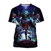 T-shirt da uomo Overlord Albedo Camicia Uomo Donna T-shirt stampate in 3D T-shirt casual stile Harajuku Streetwear Tops Anime T-shirt oversize