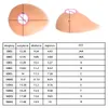 Breast Form 3001200g Artificial Fake For Cosplay Costumes Self Adhesive Silicone False Chest Transgender Sissy Adult Games Toys 230824 230901