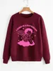 Dameshoodies Leven in een dagdroom Sweatshirt Leuke engel Grafische print Truien Damesmode Katoen Casual Vintage Tops