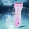 3 Blad Kvinnors rakare Razor Epilator Electric uppladdningsbar Lady Rakningstrimmer Hårborttagning för kvinnlig benbikini underarm HKD230825