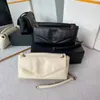 10A Super oryginalna jakość 26cm łańcuch jagniąt Calypso torba na ramię klasyczne sprzęt prawdziwe skórzane torebki torebki Crossbody Tote LUSURYS Projektanci Bag z pudełkiem