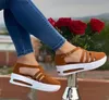 NIEUWE DRAAD BUCKLE TOE 2022 Women voor dames riem Sandalen Dikke bodem Hollow Out sexy schoenen voor dames schoenen T230826 257