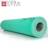 Dature TPE Yoga Mat 6mm Fitness Mat Fitness Yoga Sport Mat Ginástica Esteiras com Yoga Bag Balance Pad Yogamat 183 * 61cm * 6mm Q230826