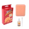 Dekompressionsleksak Squeeze Toys Peach Popping Popper Remover Sluta plocka ditt ansikte finnar som plockar ditt ansikte tpe stressavlastning leksak 230825