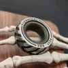 Tol Monteur Ring Paragraaf EDC Fidget Spinner Roestvrijstalen Vingertop Gyro Ratel Metalen Fidget Slider Volwassen Bureau Speelgoed 230826