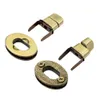 Bag Parts Accessories 10Pcs 23CM Mini Oval Twist Lock Turn Locks Metal Clre Buckle For Purse Wallet Women's Handbag Shoulder 230823