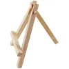 Frames Mini Wood Display Easel 80Pcs Perfect For Displaying Small Canvases Business Cards Pos