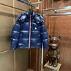 Heren donsparka's Monclairs jassen met capuchon Designer jas Tech waterdichte stof Hardware accessoires Witte eendendons Dik Warm Heren Zwart kogelvis