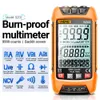 Multimeters Slimme digitale multimeter 6000 tellingen True RMS Automatische elektrische capaciteitsmeter Temp-weerstand Transistortesters Mmultimetro 230825