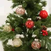 Andere evenementen Feestartikelen Geschilderde kerstbalornamenten 25 stuks Kerstdecoraties 6 cm diameter Onbreekbaar Vakantie Hangende ballen 230825