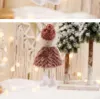 ديكورات عيد الميلاد الجديدة الإبداعية سانتا كلوز ثلج دمية دمية عيد الميلاد الشجرة معلقة زخرفة مصغرة دمية