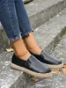 Pour les nouveaux chaussures Espadrilles 2022 Vraie Female Rubber Sapatos Zapatillas Mujer Slip on Woman Found Confort