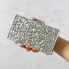 Evening Bags Silver Glitter Gold Glitter Acrylic Box Clutches Mirror Acrylic Clasp Female Flap Evening Day Clutches Party Beach Handbag obag 230825