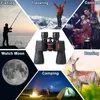 Telescope Binoculars 20X Zoom 5000M Moon BAK4 FMC HD Professional Powerful Long Range Monocular Low Night Vision Hunting Tourism 230826