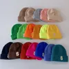 Casquettes Chapeaux Lettre S Tricoté Bébé Bonnet Couleur Unie Enfants Garçons Filles Casquette Automne Hiver Chaud Enfant En Bas Âge Enfants Crochet Chapeau 230826