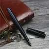 Fontanna Black Samurai Wysokiej jakości Pen Fountain Pen Black Forest Doskonałe zasoby biurowe do biurowy Pisanie gładkich piórów atramentowych 230825