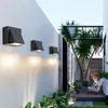 Applique murale moderne minimaliste LED en aluminium, étanche IP65, pour la maison, les escaliers, la chambre à coucher, la salle de bain, la décoration lumineuse
