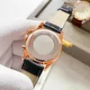 Orologi da uomo di alta qualità Orologi da donna di lusso Movimento al quarzo da donna di alta qualità 42MM Cinturino in pelle con quadrante in zaffiro Orologi da donna Regalo elegante per signora