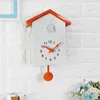 Väggklockor fågel gök design kvarts hängande klocka vardagsrum dekorationer kontorsdag timer dekoration modern kort