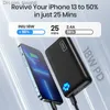 Iniu Power Bank 20000MAH 18W高速充電USB C PD QCポータブル充電器3出力バッテリーパックiPhone 14 Samsung iPad Tablets Q230826