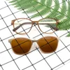 Montature per occhiali da sole moda KANDREA Clip vintage su occhiali da sole Uomo Donna Occhiali da vista Ottica Designer di marca Montatura Occhiali da vista Multifunzione C6831 230825