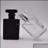 Pro Flasche tragbar nachfüllbar pro Spray 50 ml leere Fläschchen schwarz klar mit Pumpzerstäuber Nebelzerstäuber Rrd3044 Drop Delive Lieferung Dh5Nv