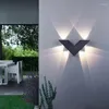 Wall Lamp Outdoor Waterproof IP65 220V 6W LED Light Villa Garden Park Courtyard Porch Sconce Decor Lighting Fixture