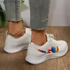 Rimocy Fashion Print Dress Dames Sneakers 2023 Veterbaar Mesh Casual Woman Soft Bottom Non-Slip Ladies Sport 9D9E