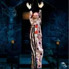 Andra evenemangsfestleveranser Halloween Decoration Style Electric Toys Hanger Clown Nurse Witch Voice Control Horror Props 230825