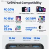 INIU Powerbank 20000 mAh 22,5 W PD3.0 QC4.0 Snel opladen LED Power Bank Draagbare oplader voor iPhone 14 13 12 Pro Max iPad Samsung Q230826