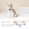 Colliers pour chiens, 3 pièces, sangle de cou fluorescente pour animaux de compagnie, sécurité nocturne, décor pour chaton